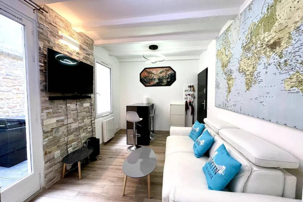 Exceptionnelle Maison De Ville ✧Cour Privee ✧Metro 파리 외부 사진